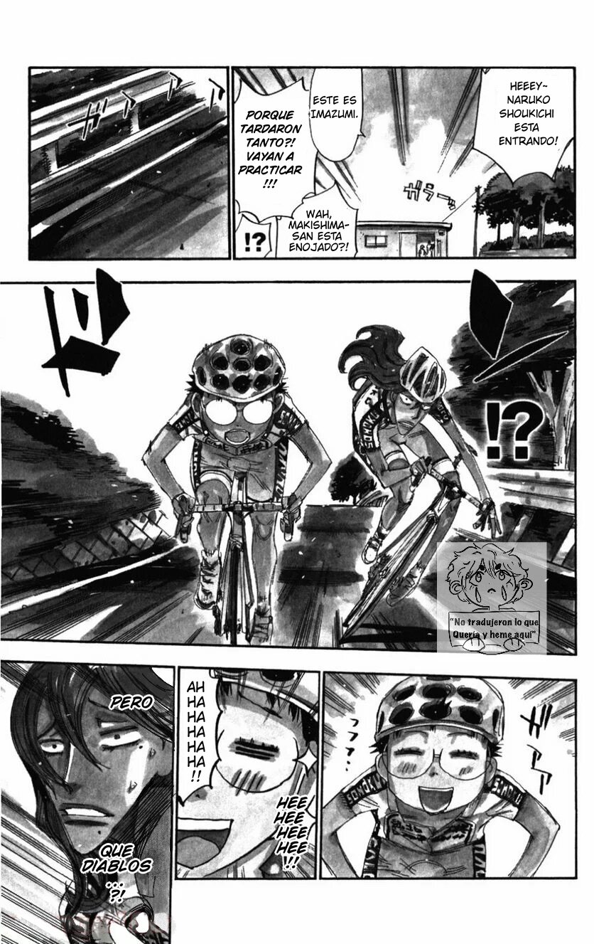 Yowamushi Pedal Capitulo 207.5: Extra página 8