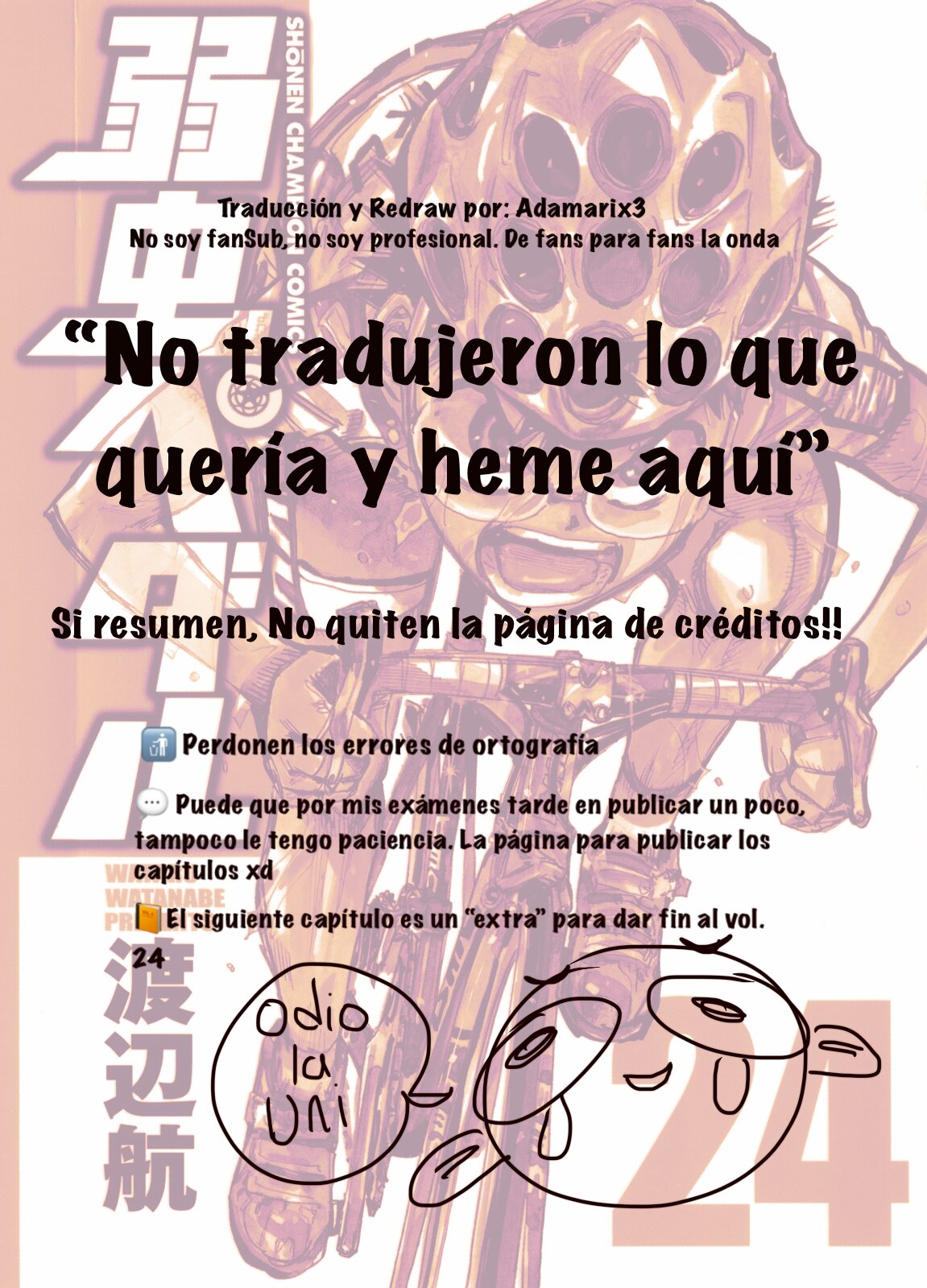 Yowamushi Pedal Capitulo 207: El fin página 21