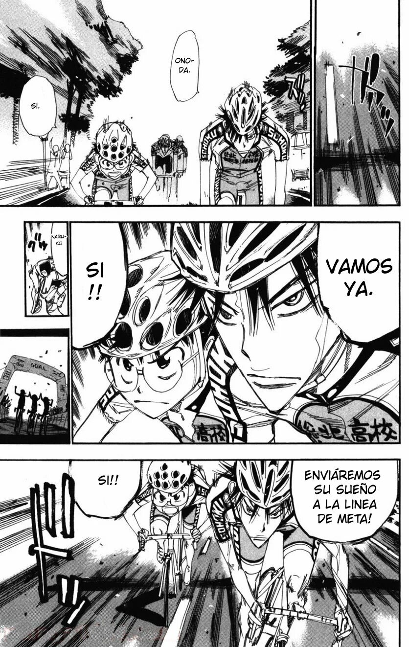Yowamushi Pedal Capitulo 208: El rol de sakamichi página 10