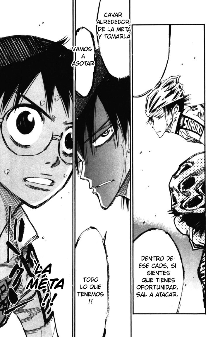 Yowamushi Pedal Capitulo 208: El rol de sakamichi página 19