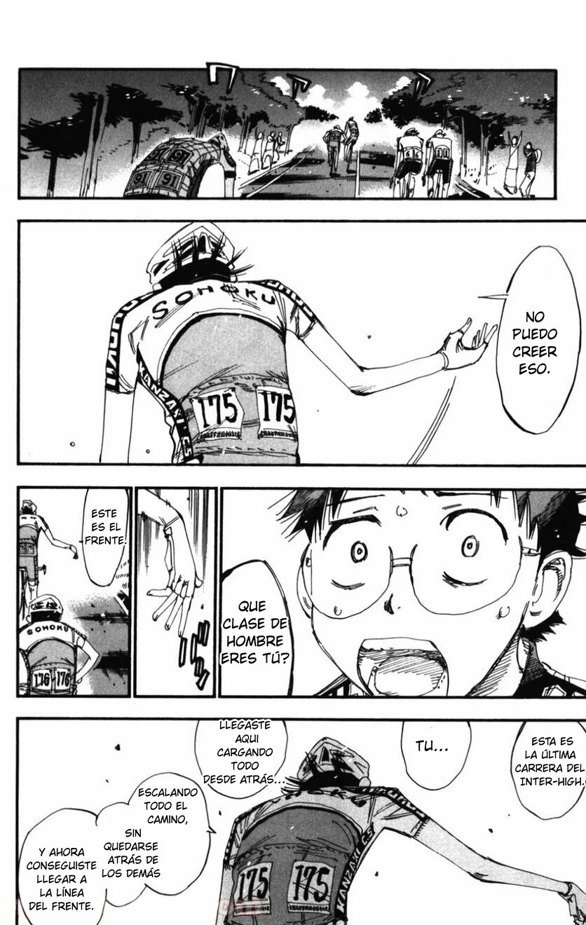 Yowamushi Pedal Capitulo 208: El rol de sakamichi página 5