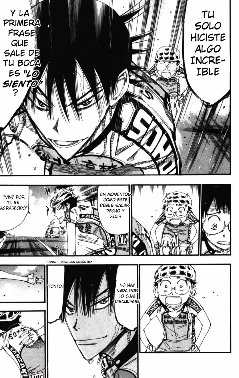 Yowamushi Pedal Capitulo 208: El rol de sakamichi página 6