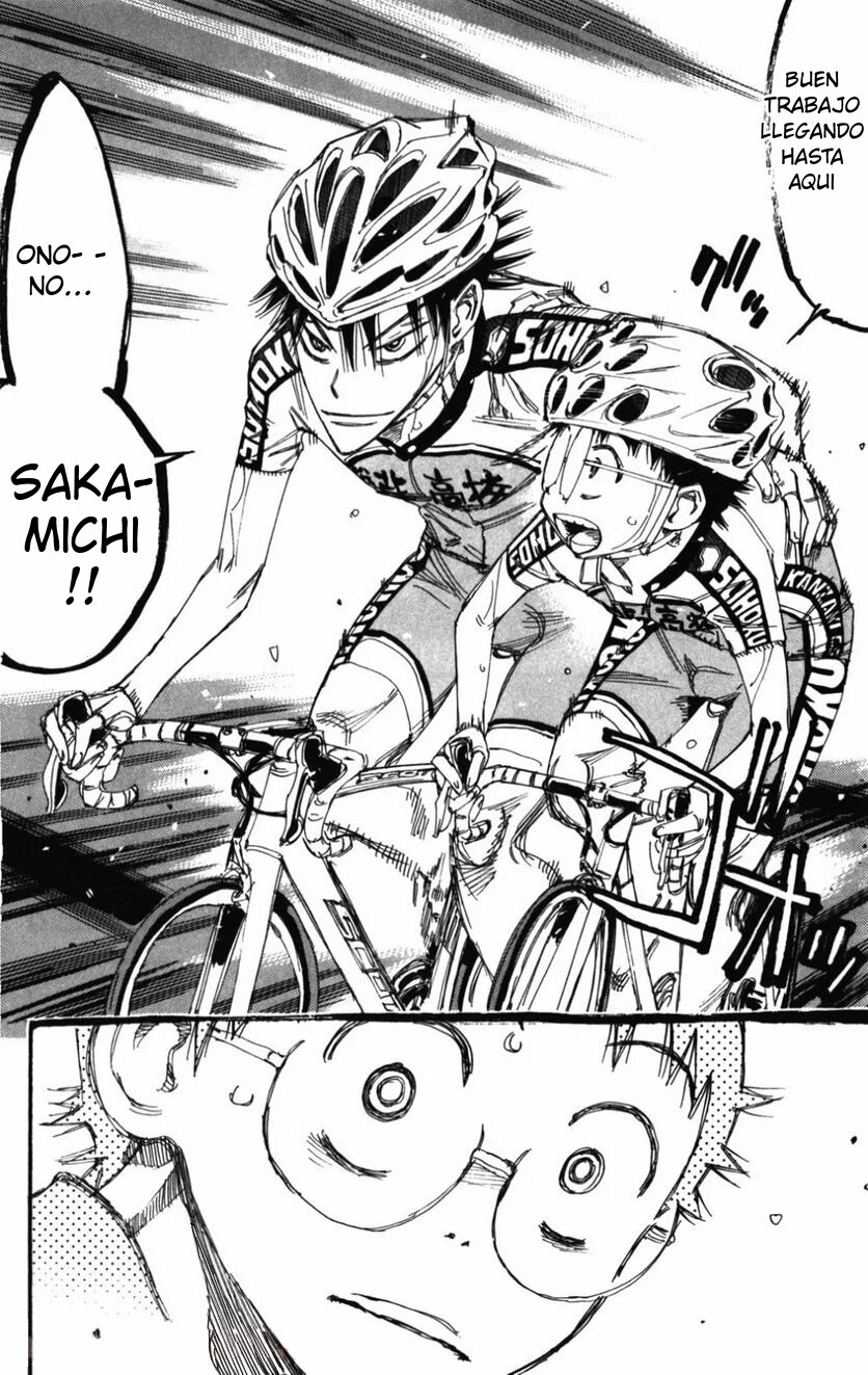 Yowamushi Pedal Capitulo 208: El rol de sakamichi página 7