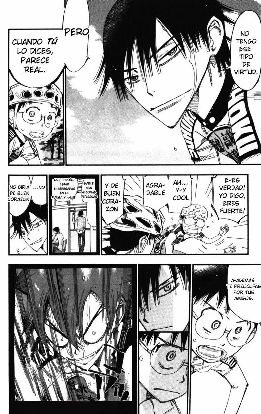 Yowamushi Pedal Capitulo 208: El rol de sakamichi página 9