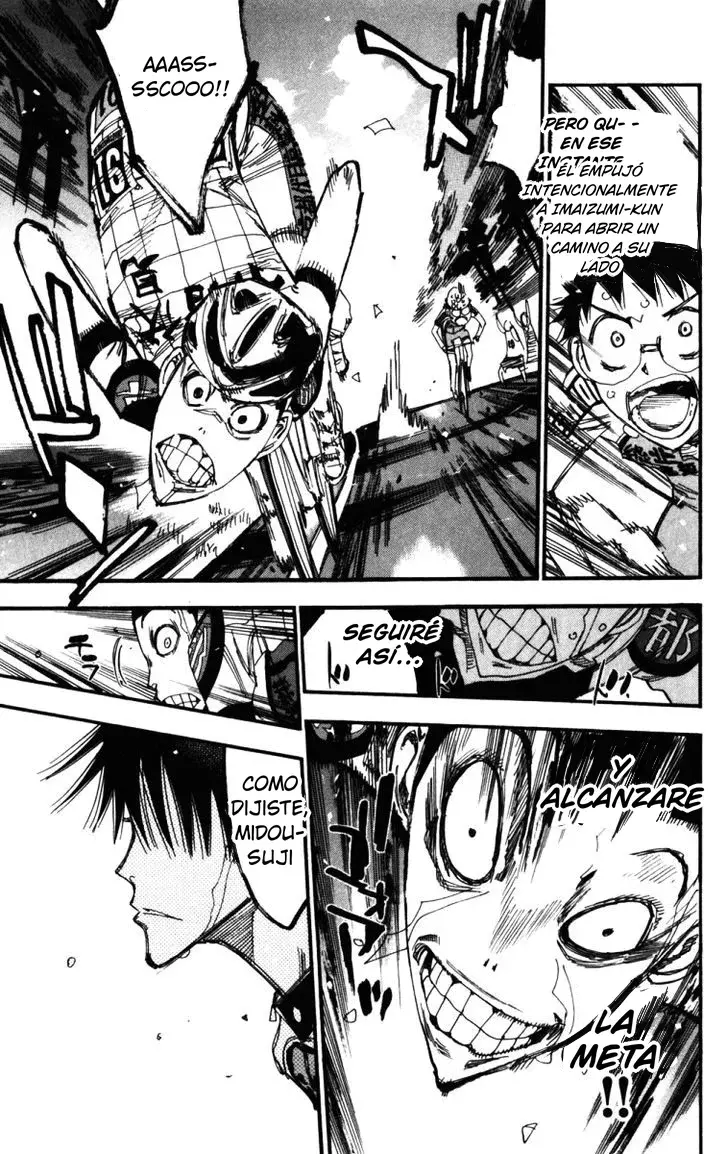 Yowamushi Pedal Capitulo 209: Erosión página 16
