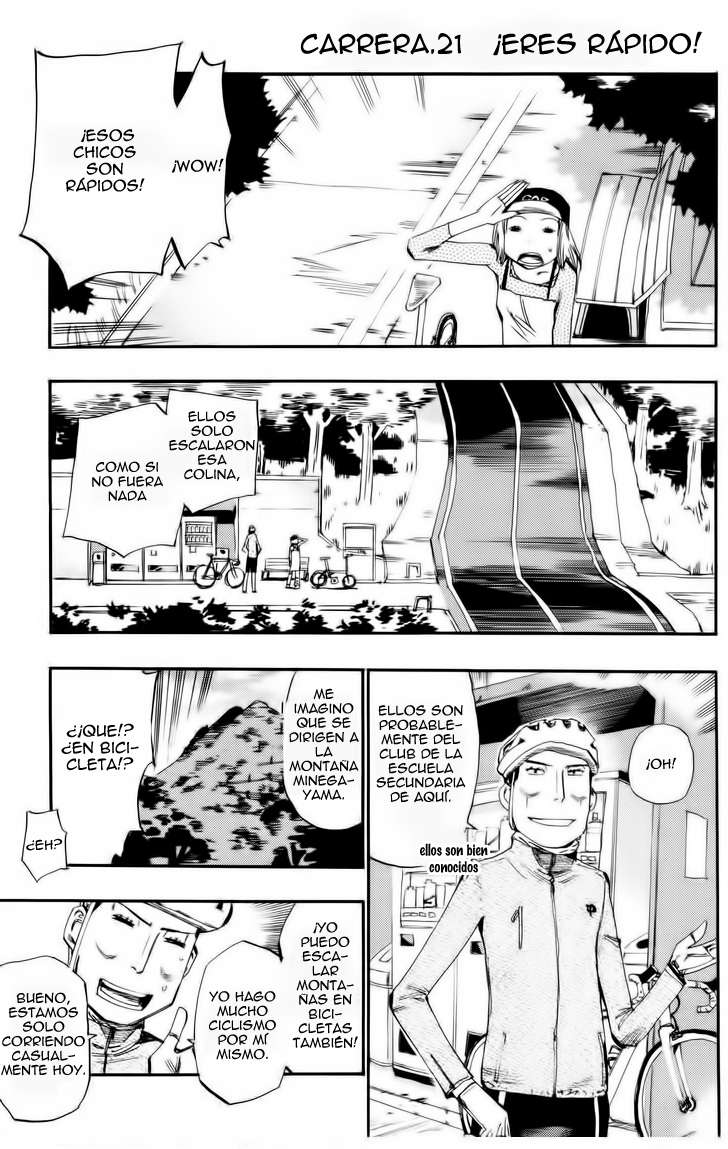 Yowamushi Pedal Capitulo 21 página 2