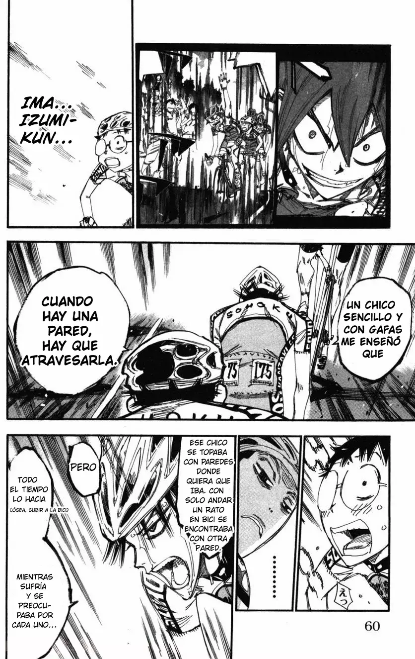 Yowamushi Pedal Capitulo 210: El vínculo de ambos página 14