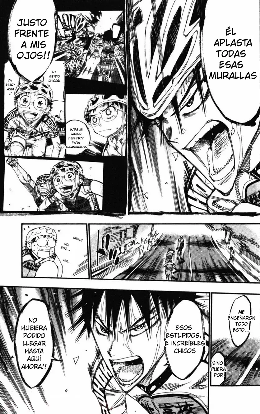 Yowamushi Pedal Capitulo 210: El vínculo de ambos página 15