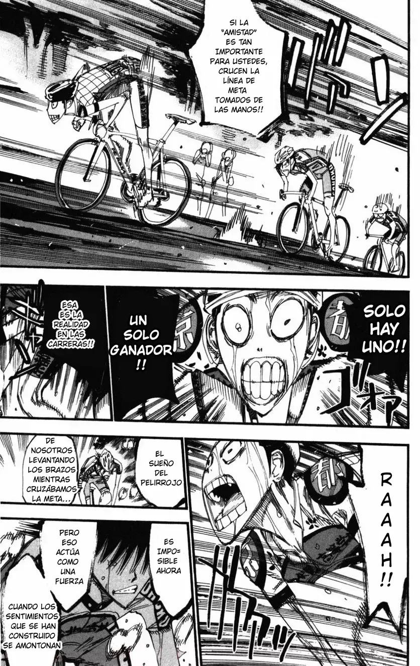 Yowamushi Pedal Capitulo 210: El vínculo de ambos página 17