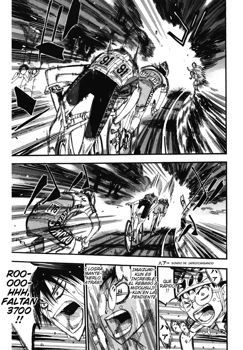 Yowamushi Pedal Capitulo 211: Imaizumi vs Midousuji página 6
