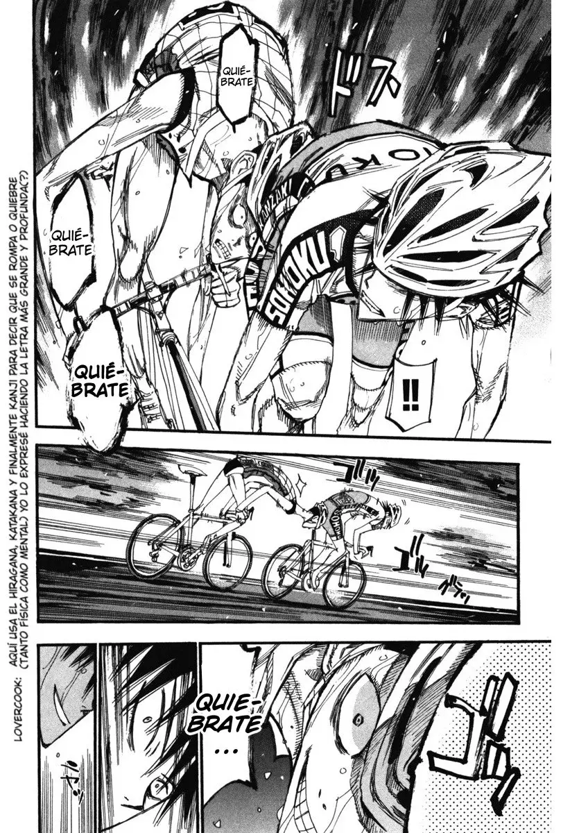Yowamushi Pedal Capitulo 212: Una batalla reñida página 12