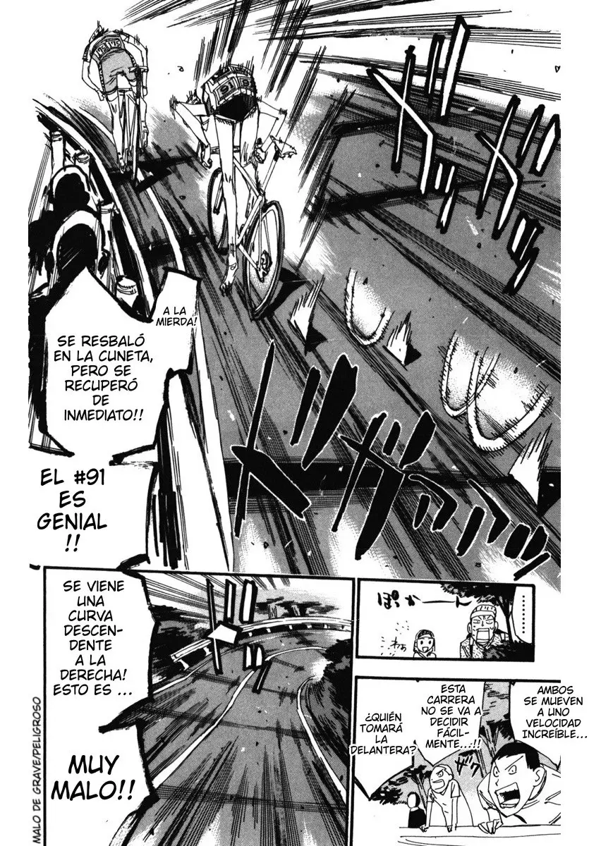 Yowamushi Pedal Capitulo 212: Una batalla reñida página 17