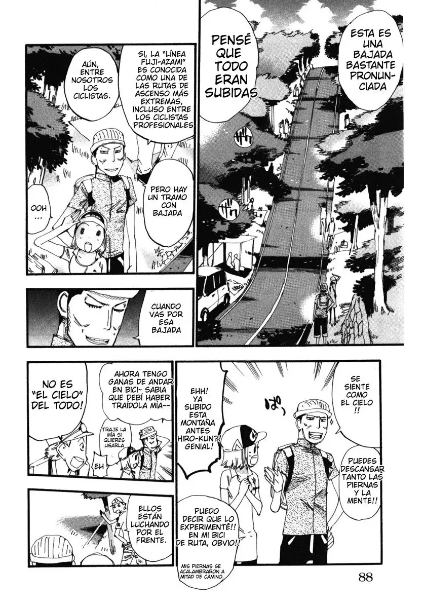 Yowamushi Pedal Capitulo 212: Una batalla reñida página 4