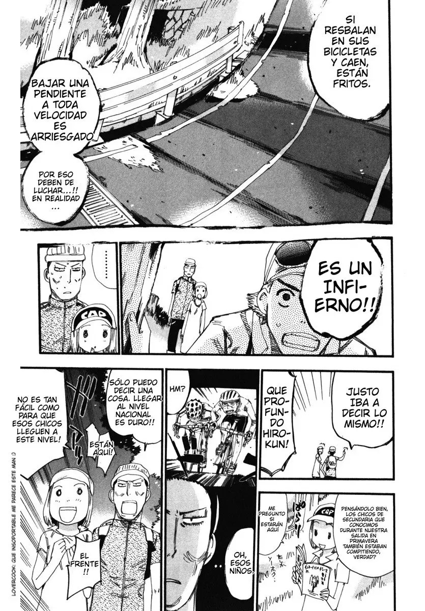 Yowamushi Pedal Capitulo 212: Una batalla reñida página 5