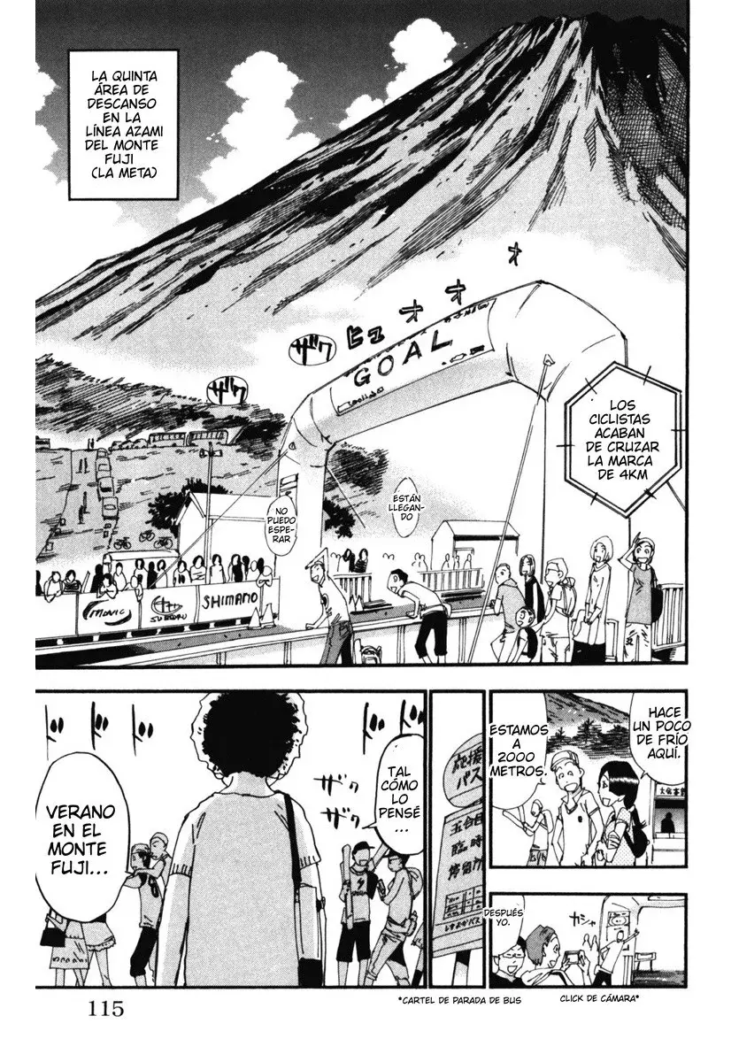 Yowamushi Pedal Capitulo 213: ¿Qué hay más allá de la batalla? página 10