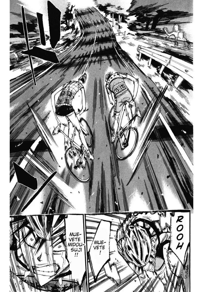 Yowamushi Pedal Capitulo 214: Sprint a toda velocidad página 10