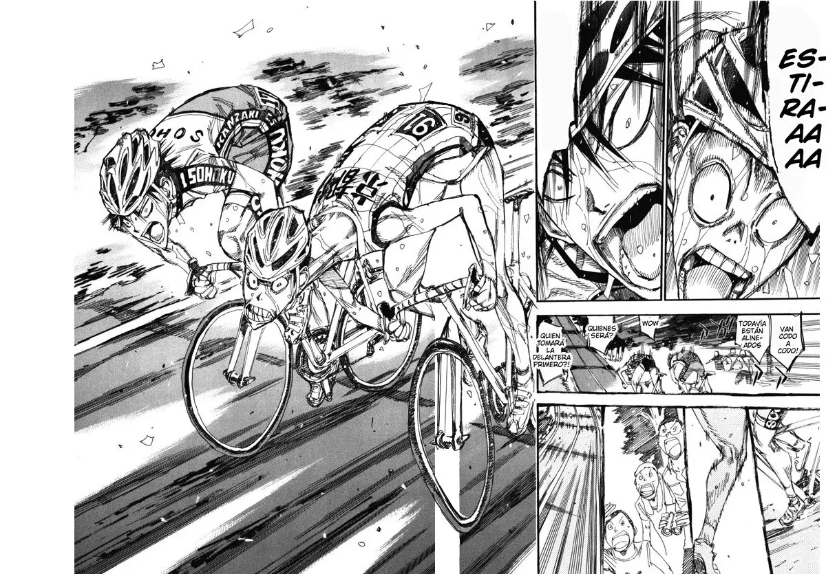 Yowamushi Pedal Capitulo 214: Sprint a toda velocidad página 13