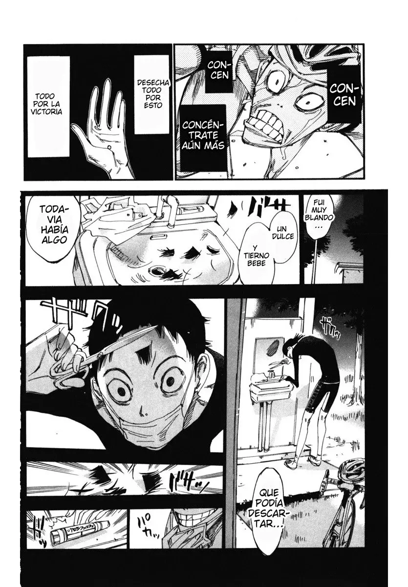 Yowamushi Pedal Capitulo 214: Sprint a toda velocidad página 14