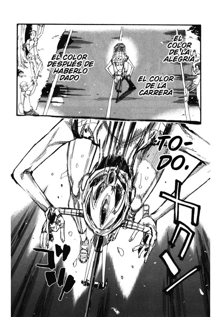 Yowamushi Pedal Capitulo 214: Sprint a toda velocidad página 20