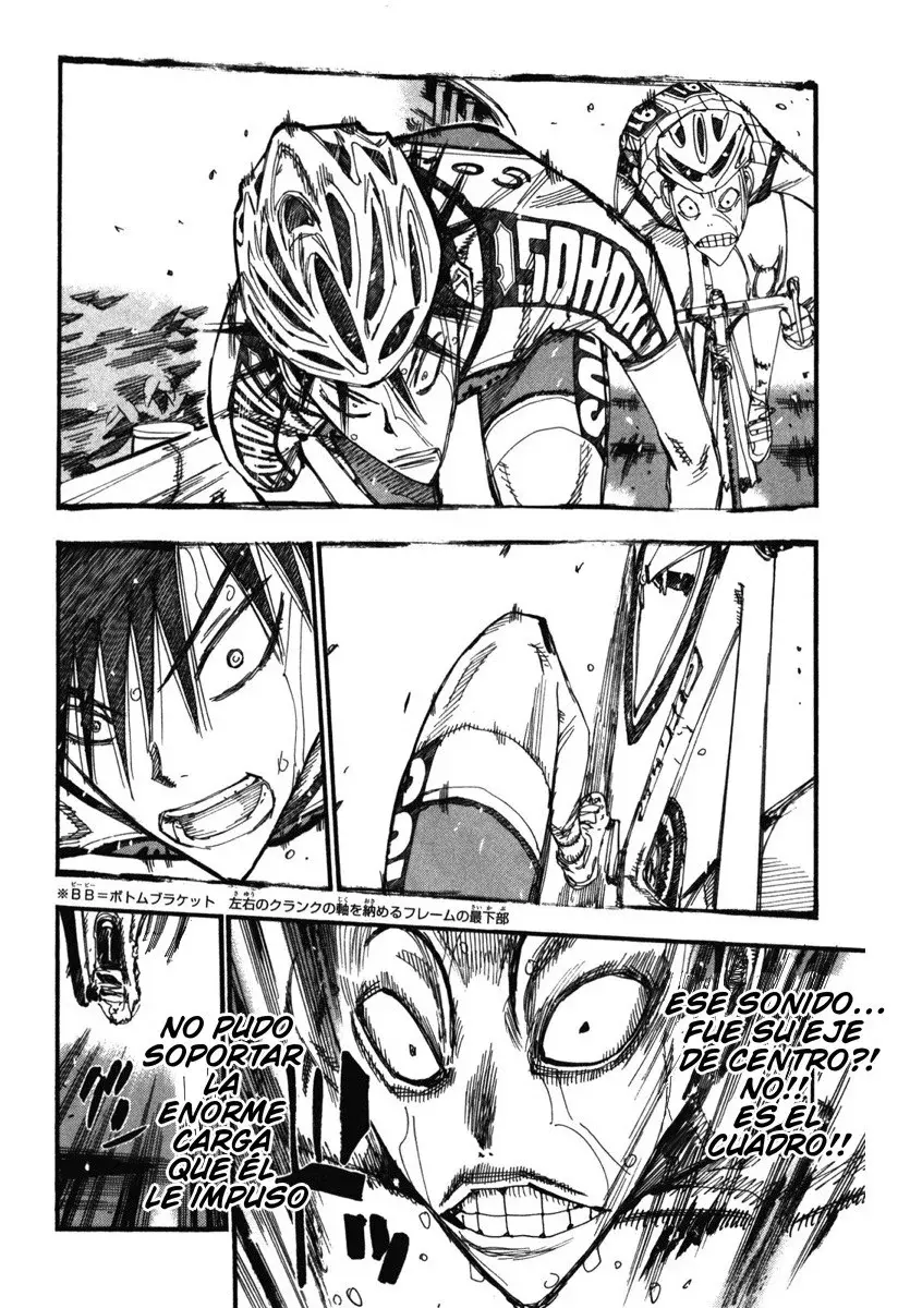 Yowamushi Pedal Capitulo 214: Sprint a toda velocidad página 5