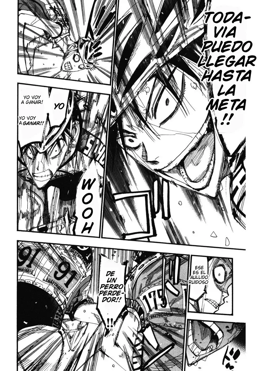 Yowamushi Pedal Capitulo 214: Sprint a toda velocidad página 9