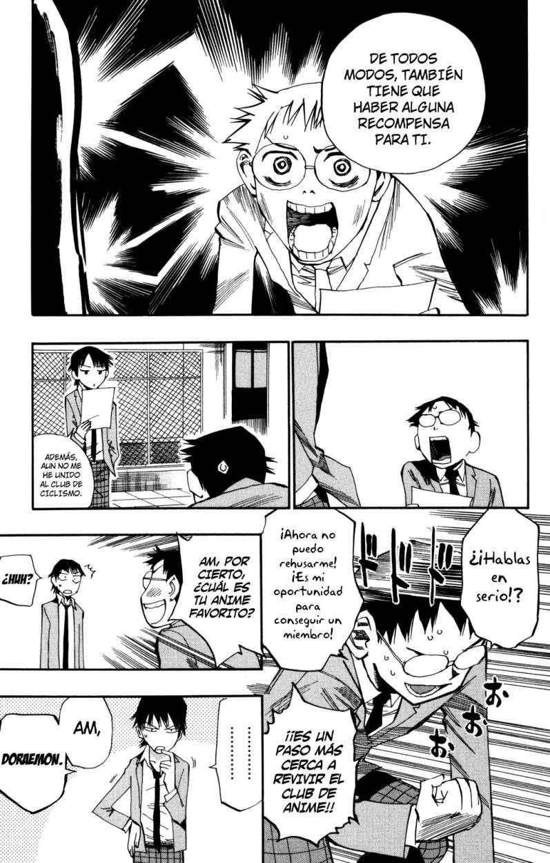 Yowamushi Pedal Capitulo 3: ¿Cómo vamos a solucionar esto? página 11
