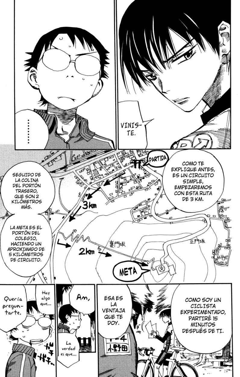 Yowamushi Pedal Capitulo 3: ¿Cómo vamos a solucionar esto? página 15