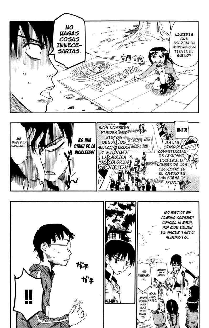 Yowamushi Pedal Capitulo 3: ¿Cómo vamos a solucionar esto? página 18