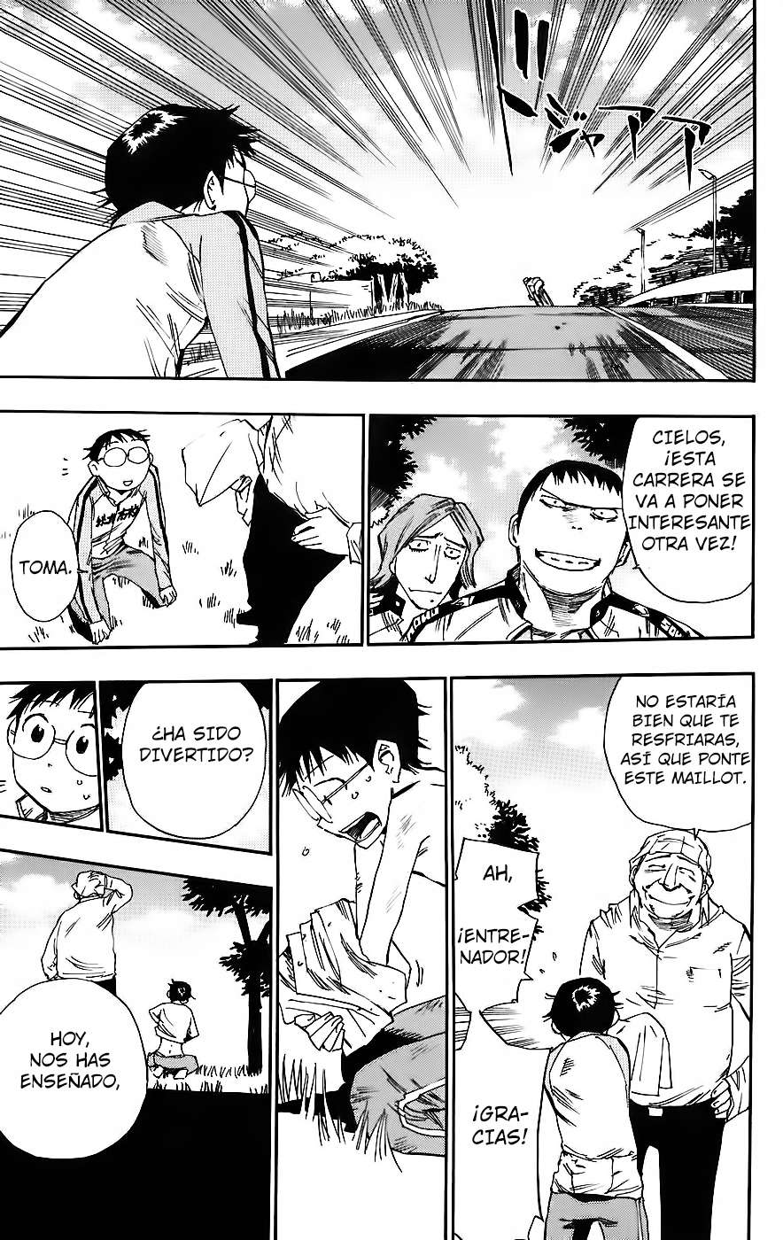 Yowamushi Pedal Capitulo 33: ¡El ganador es Onoda! página 17