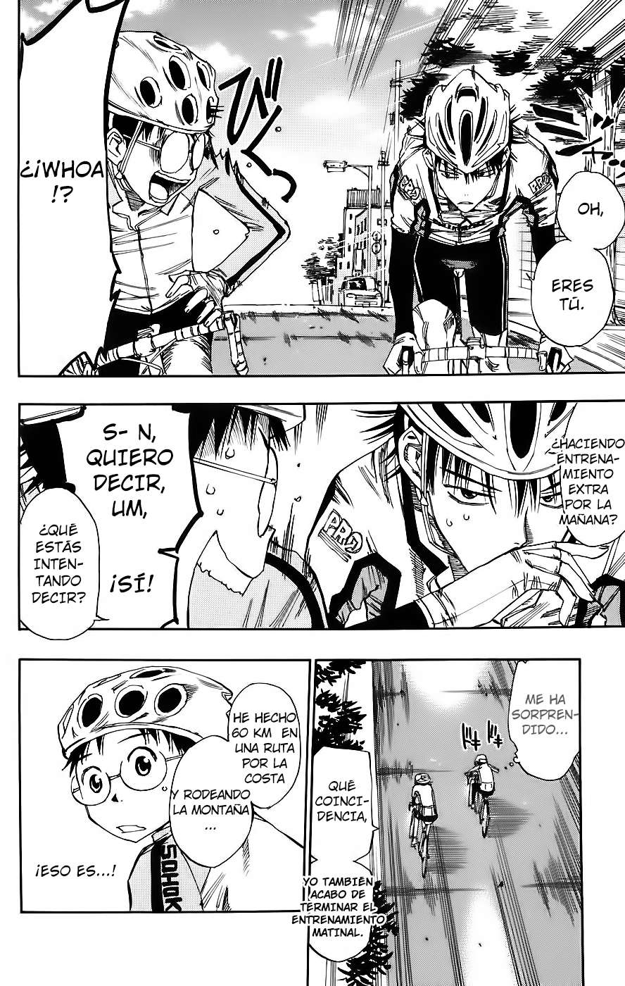 Yowamushi Pedal Capitulo 35: ¡Empieza el entrenamiento! página 14