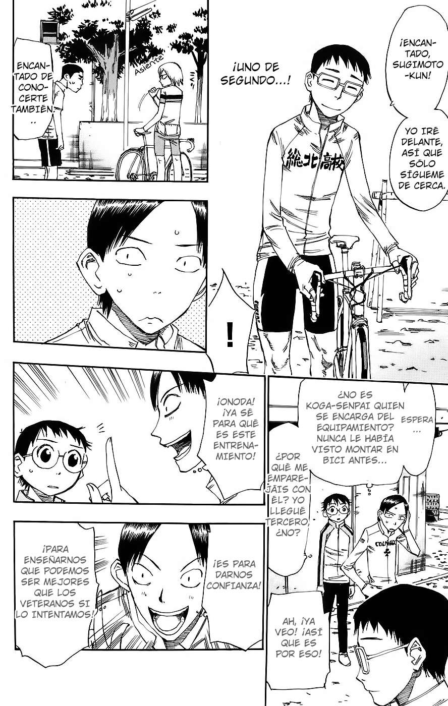 Yowamushi Pedal Capitulo 35: ¡Empieza el entrenamiento! página 20