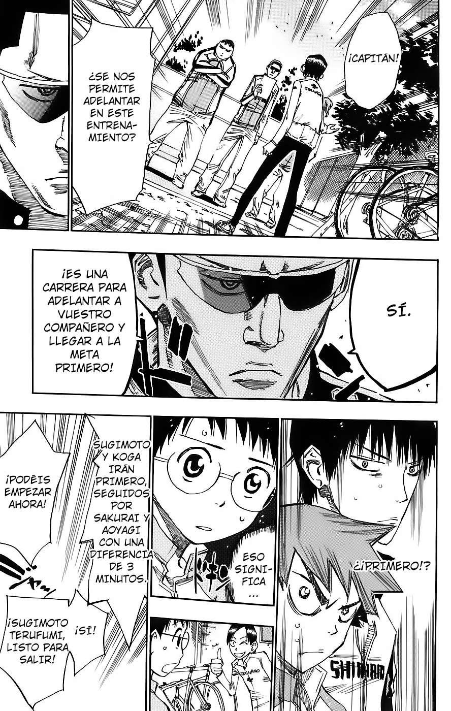 Yowamushi Pedal Capitulo 35: ¡Empieza el entrenamiento! página 21