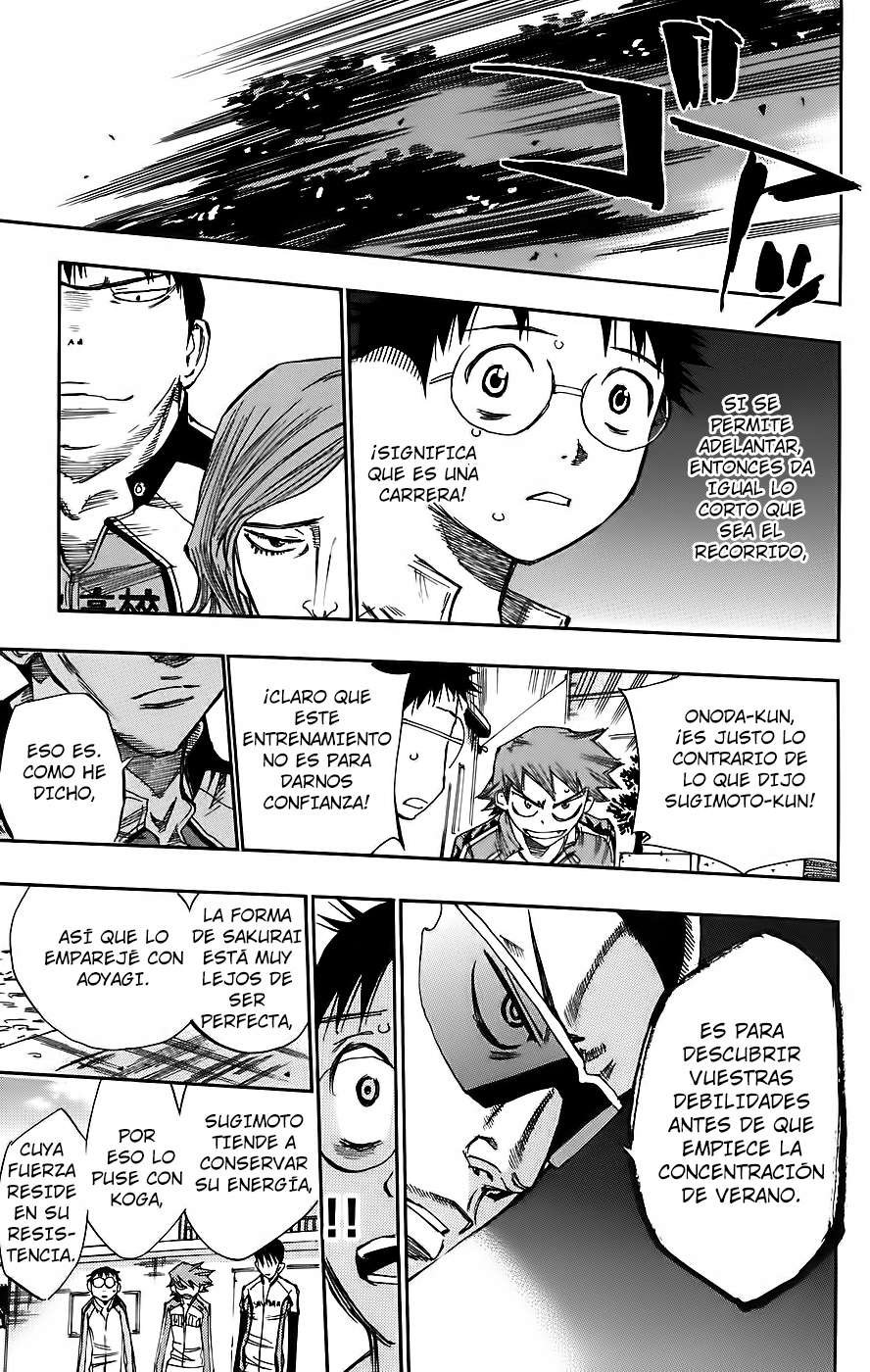 Yowamushi Pedal Capitulo 35: ¡Empieza el entrenamiento! página 23