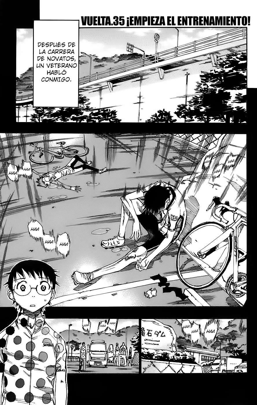 Yowamushi Pedal Capitulo 35: ¡Empieza el entrenamiento! página 7