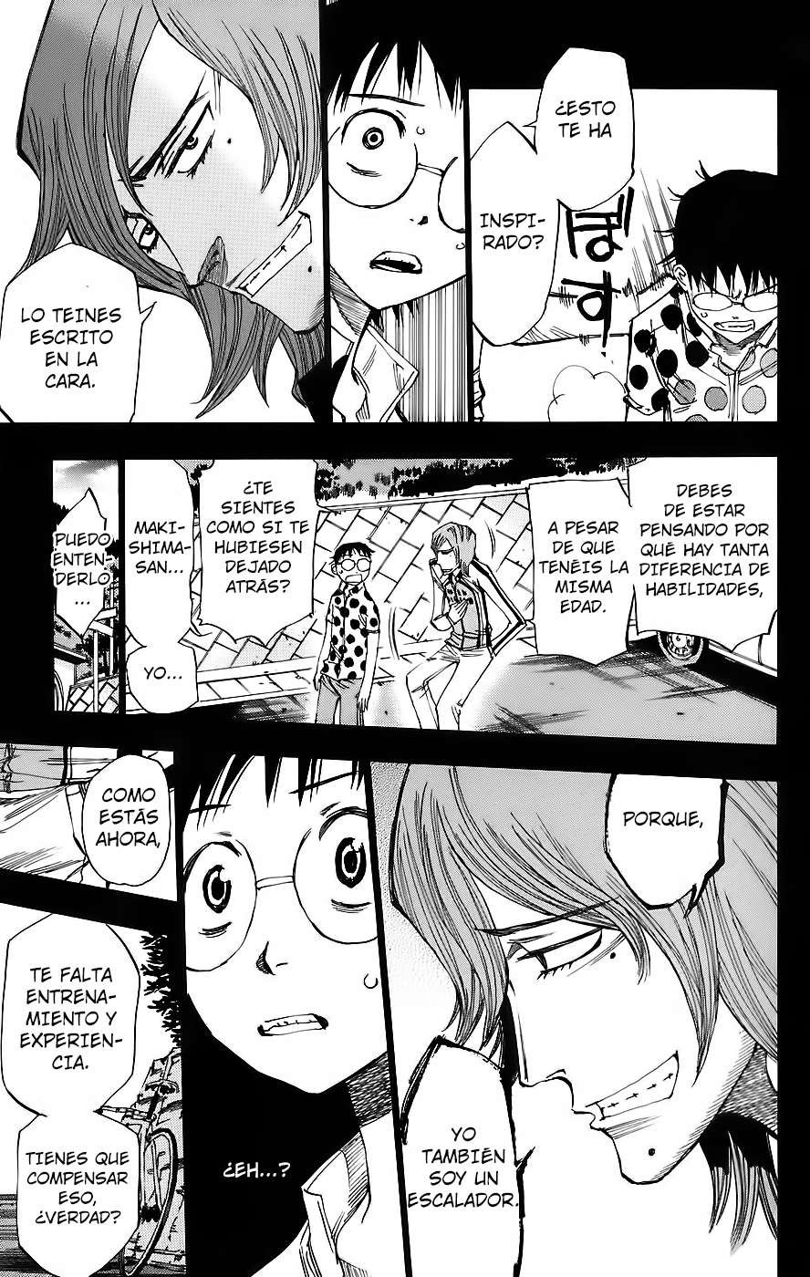 Yowamushi Pedal Capitulo 35: ¡Empieza el entrenamiento! página 9