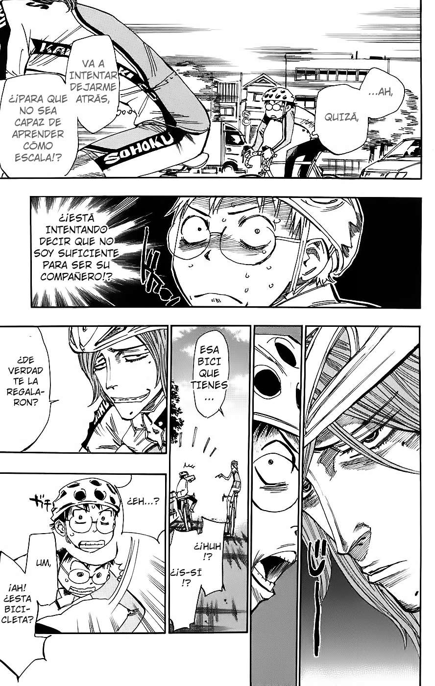 Yowamushi Pedal Capitulo 36: La araña de las cumbres página 14