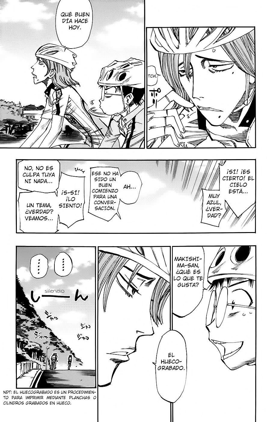Yowamushi Pedal Capitulo 36: La araña de las cumbres página 16