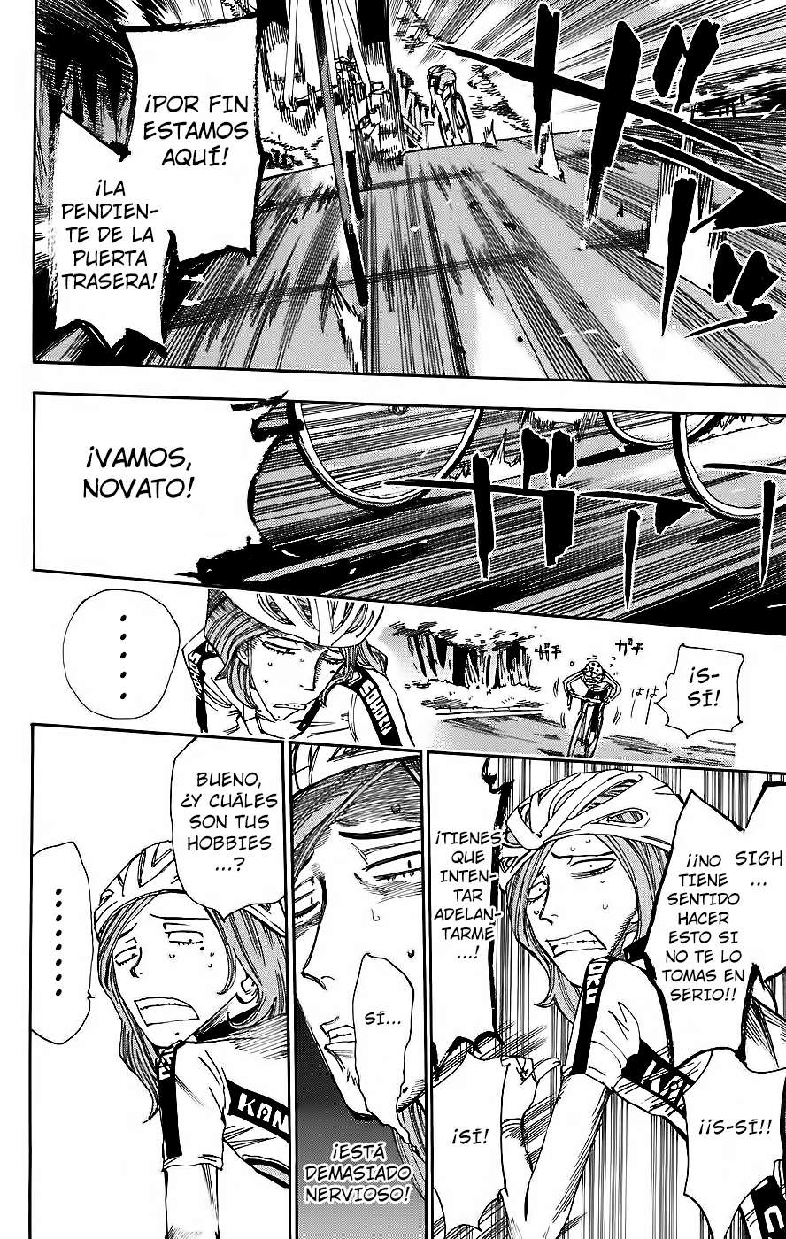 Yowamushi Pedal Capitulo 36: La araña de las cumbres página 17