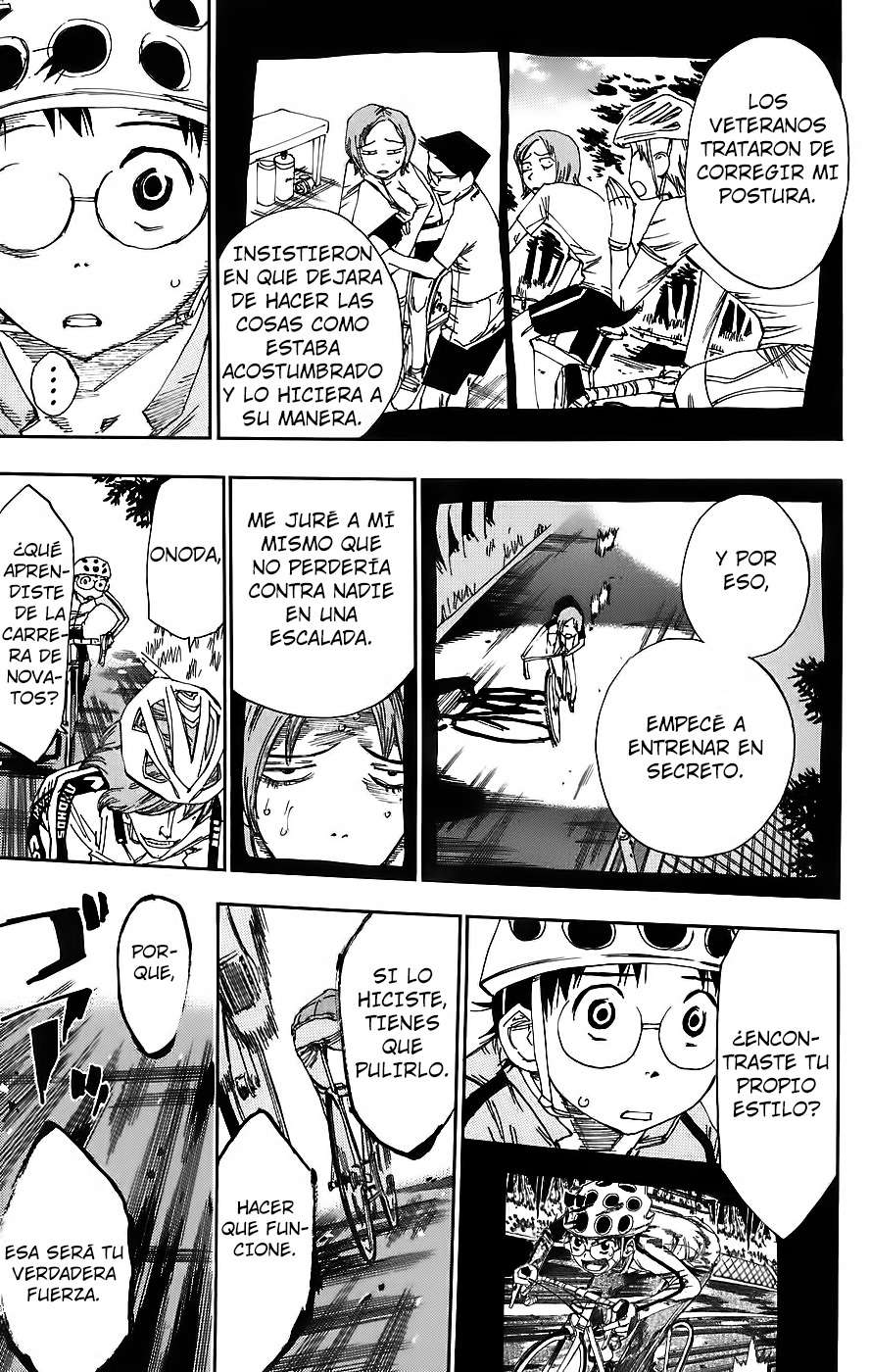 Yowamushi Pedal Capitulo 37: Makishima página 17
