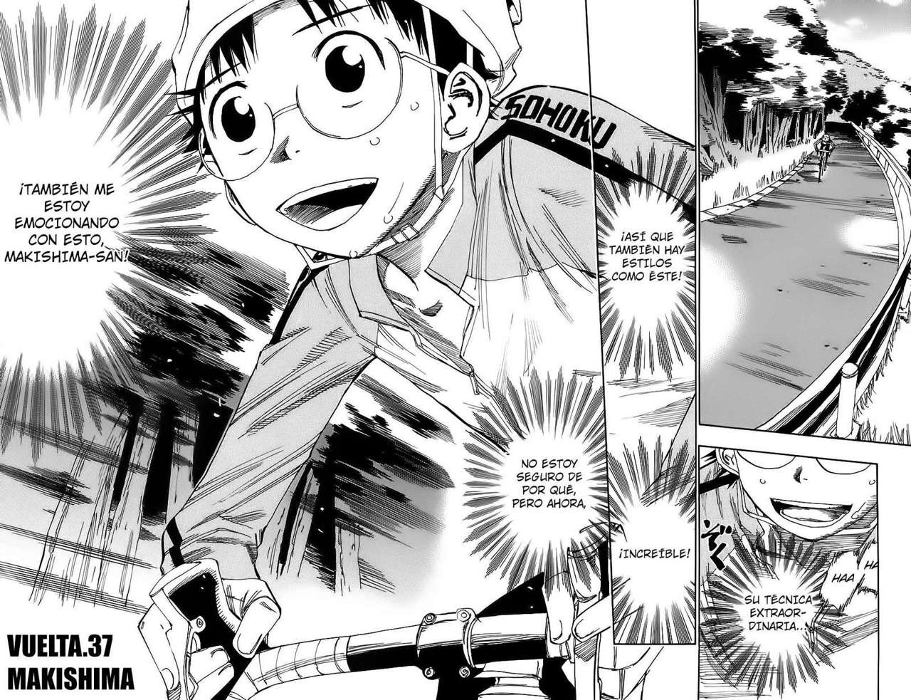 Yowamushi Pedal Capitulo 37: Makishima página 5