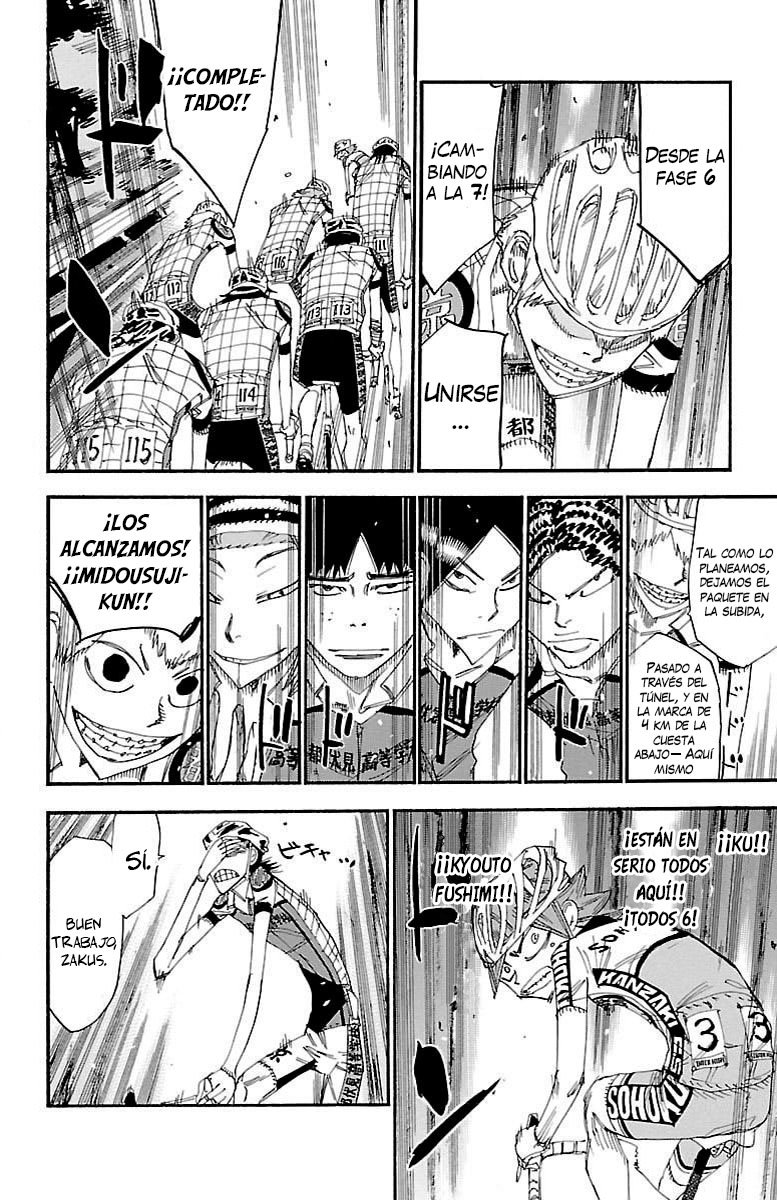 Yowamushi Pedal Capitulo 373: Sentimientos Caídos página 10