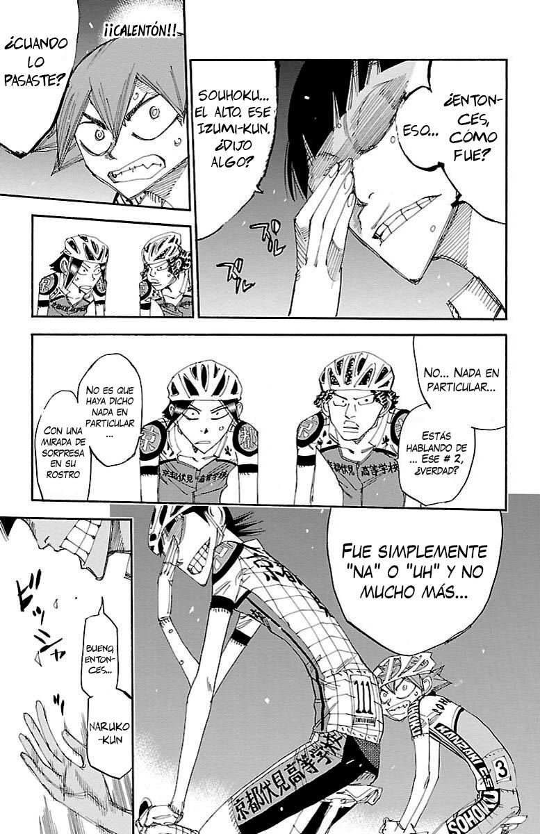 Yowamushi Pedal Capitulo 373: Sentimientos Caídos página 11