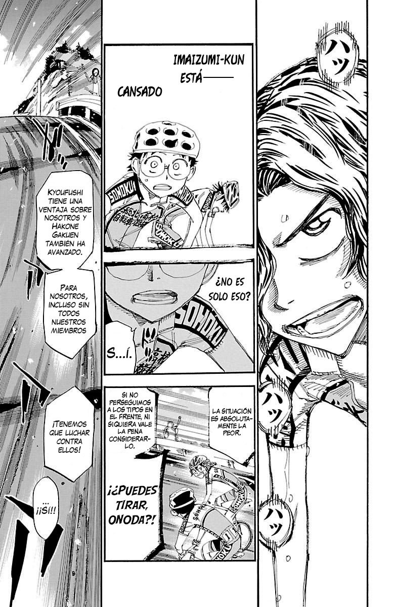 Yowamushi Pedal Capitulo 373: Sentimientos Caídos página 3