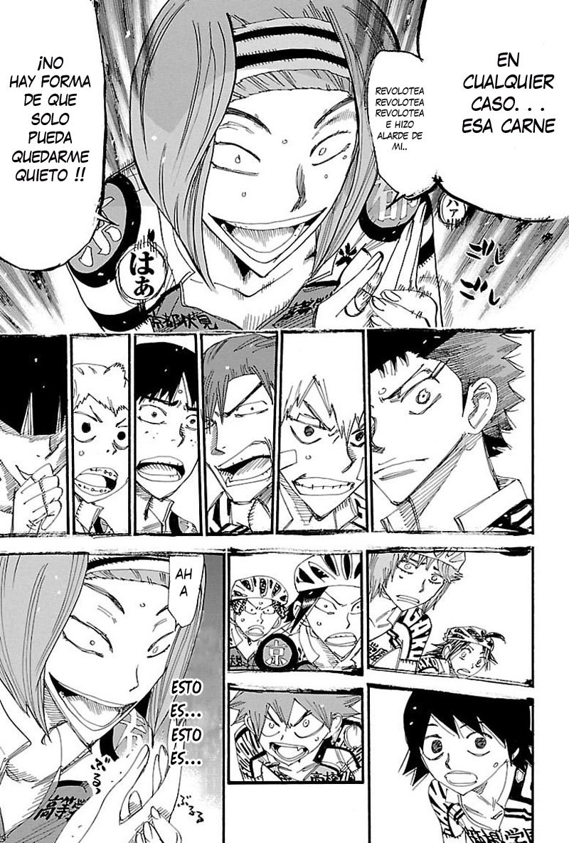 Yowamushi Pedal Capitulo 374: Izumida vs! página 15