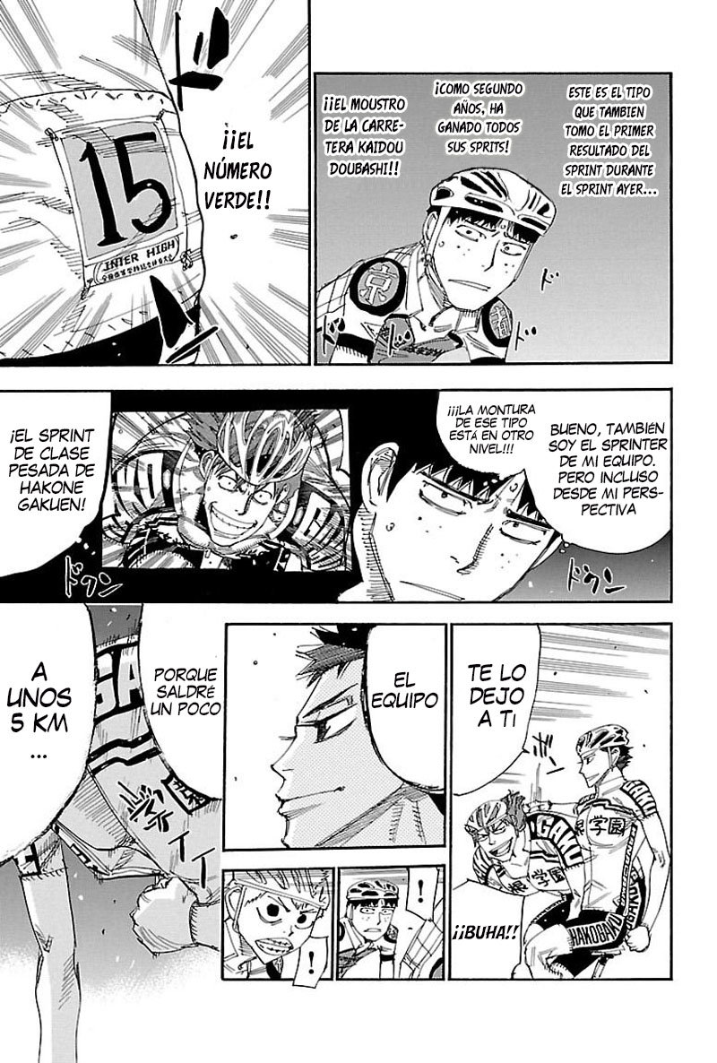 Yowamushi Pedal Capitulo 374: Izumida vs! página 4
