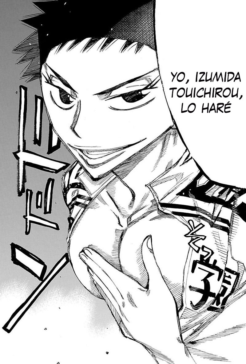 Yowamushi Pedal Capitulo 374: Izumida vs! página 6