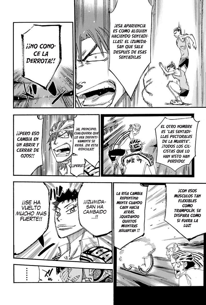 Yowamushi Pedal Capitulo 374: Izumida vs! página 8