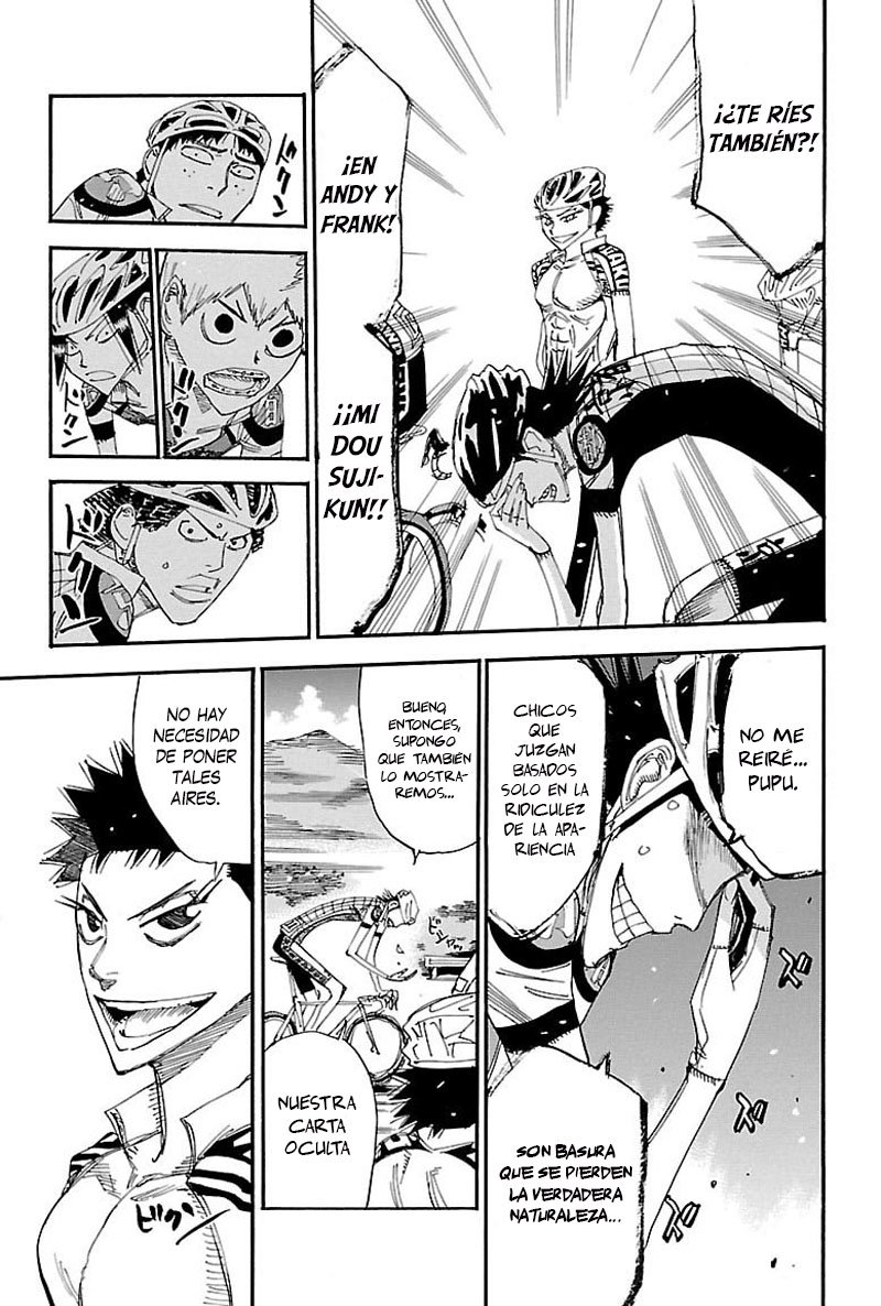 Yowamushi Pedal Capitulo 374: Izumida vs! página 9