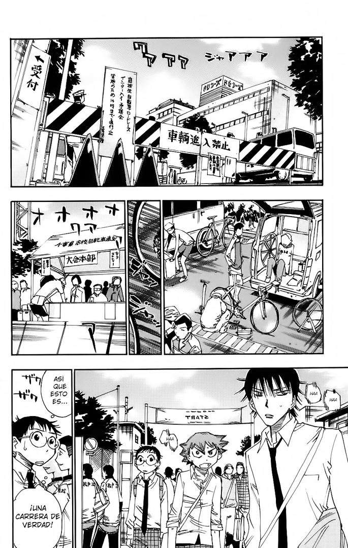 Yowamushi Pedal Capitulo 38: Clasificación para el Interescolar página 14