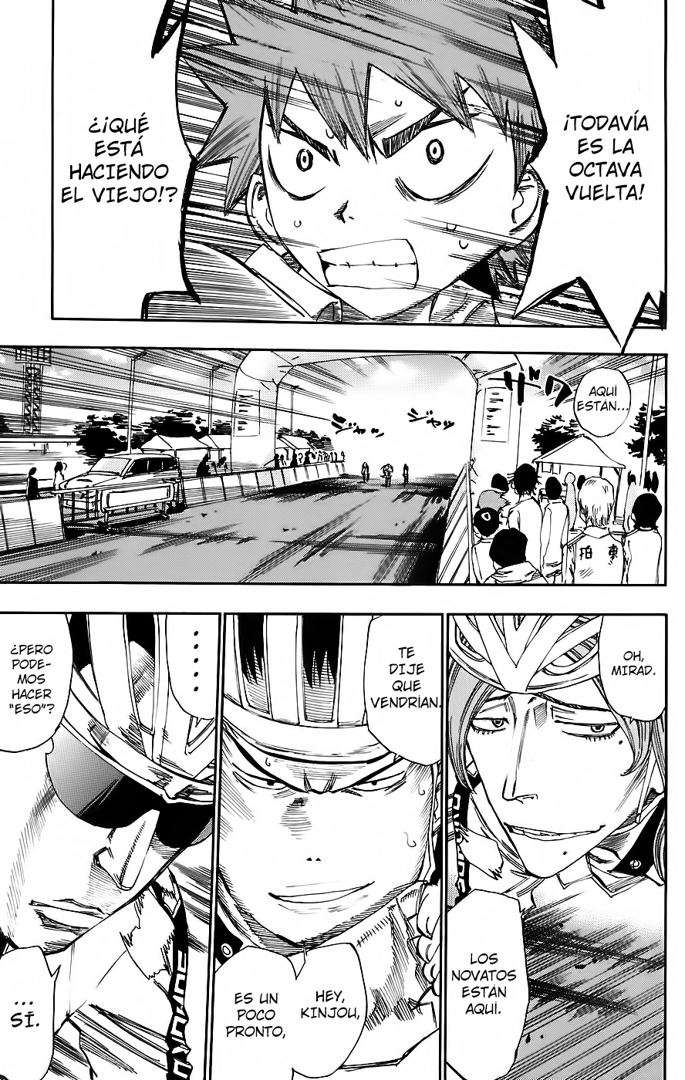 Yowamushi Pedal Capitulo 38: Clasificación para el Interescolar página 17
